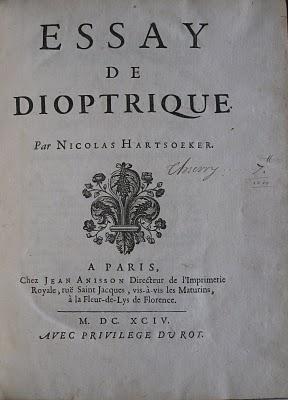 Bibliophilie et Sciences: Nicolas Hartsoeker (1656-1725) physicien cartésien