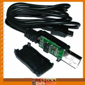 Câble USB Flash pour SciPhone i68+ 4 / i68+ 4G pour changer le firmware ou  accéder au software