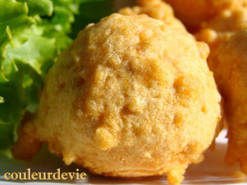 Beignets au parmesan