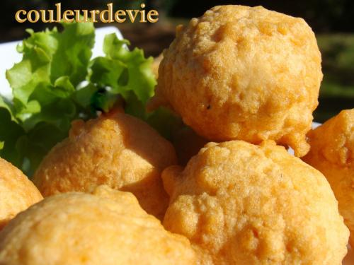 Beignets au parmesan