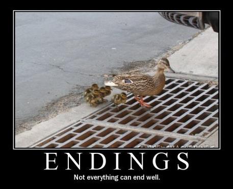 Certaines fins ne sont pas heureuses...