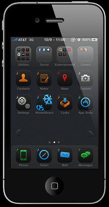 iFlat HD sur iPhone 4...