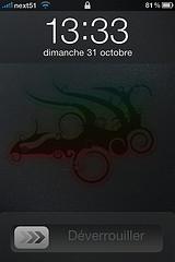 iFlat HD sur iPhone 4...