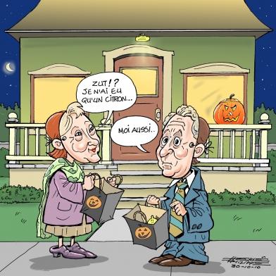 Caricatures : semaine du 24 octobre 2010