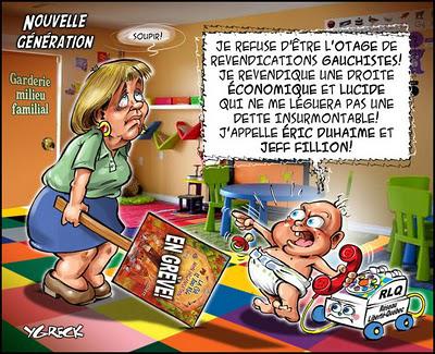 Caricatures : semaine du 24 octobre 2010