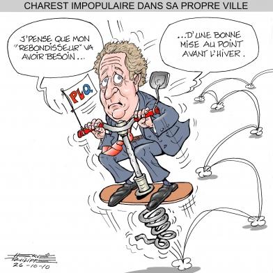 Caricatures : semaine du 24 octobre 2010