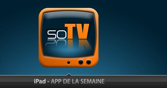 Applications iPhone et iPad de la semaine by Apple