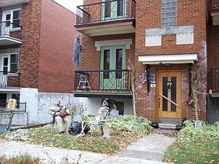 Halloween dans les rues de Montréal...