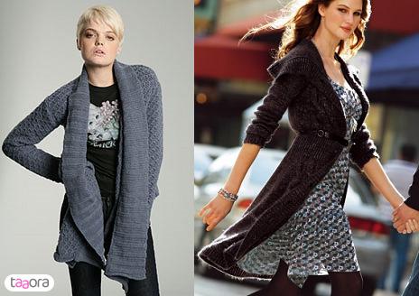 0809161 tendance hiver 2009 gilets manches longues maille u