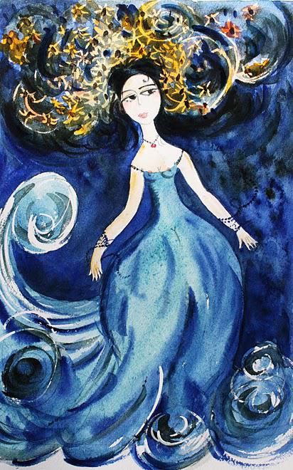 Ce soir mon coeur fait chanter des anges (Rilke)