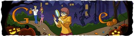 Google personnalise sont logo pour Halloween avec Scooby doo