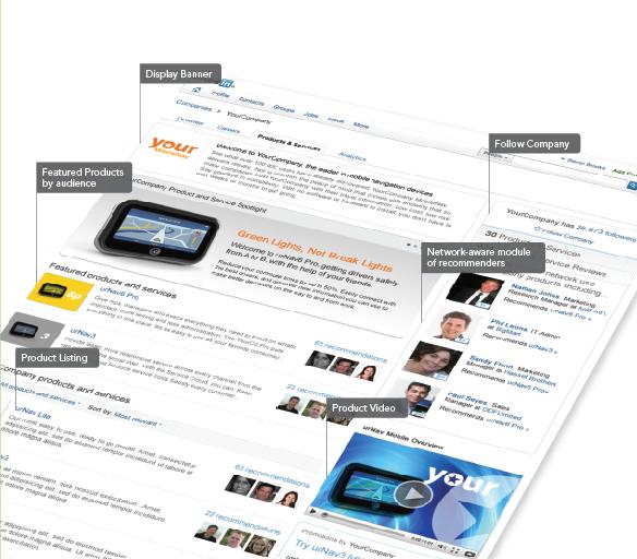 company products and services tab Linkedin: les pages d’entreprises seront plus engageantes 