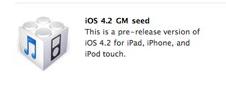 iOS 4.2 (GM) est sorti !