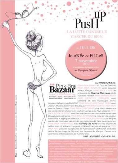 pink bra bazaar – une journée spéciale filles pour soutenir le dépistage précoce du cancer du sein