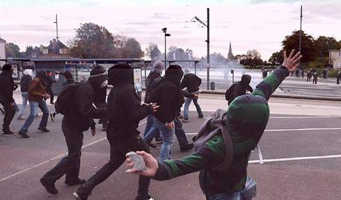 Affrontement à l'université de Caen