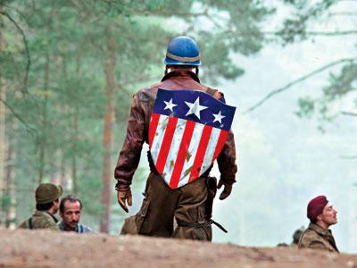 Captain America ... les premières photos avec Chris Evans