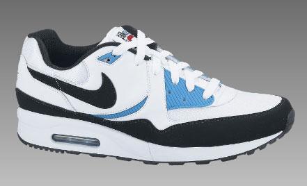 Nike Air Max Light White Black Glass Blue