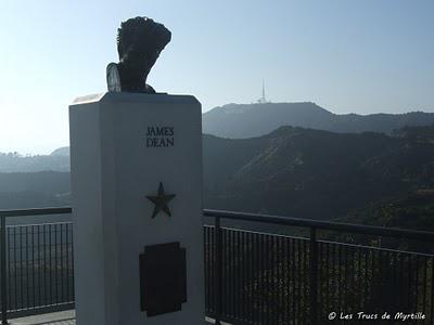 Mémorial James Dean à Griffith Park (Corner View)