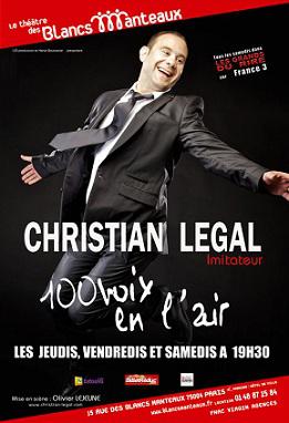 Christian Legal 100 voix en l’air