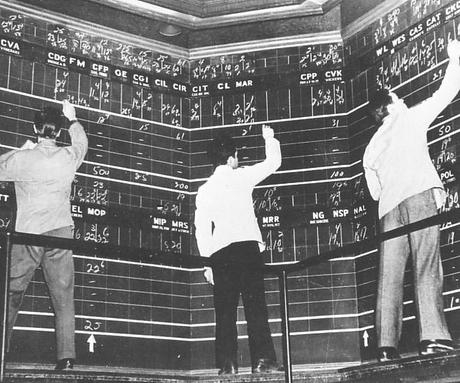 Le 29 octobre 1929, la bourse de Montréal n’y échappe pas