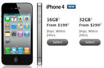 L'iPhone 4 est disponible en 24 h...