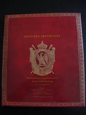 Les Reliures Impériales de la Bibliothèque Napoléonienne de Gérard Souham, par Anne Lamort
