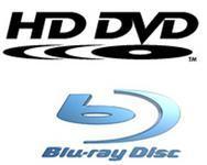 logo hd-dvd et blu-ray
