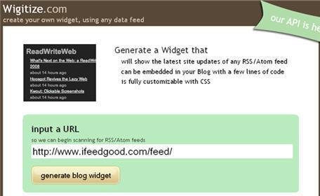 widgtize widgetiser votre blog