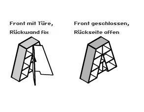 SET26, mobilier typographique Ansicht Möbel Alphabet