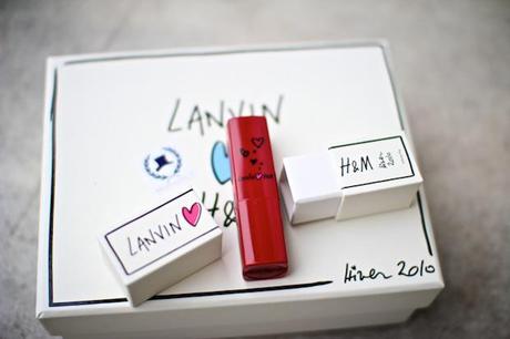 rouge à lèvres lanvin hm Concours exclusif Lanvin x H&M : un noeud papillon et un rouge à lèvres à gagner avant le 9 novembre!