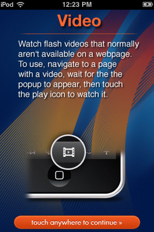 Flash sur iPhone – Skyfire Web browser est disponible sur l’App Store