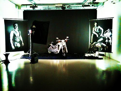 Reconstitution
Wanted Bikers de Philippe Vermès à la Galerie W.