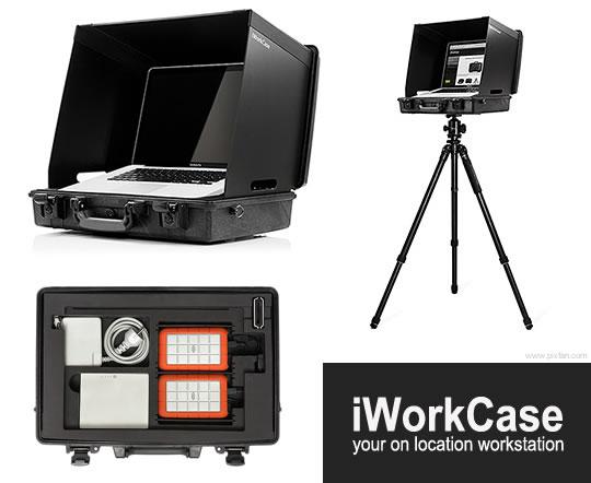 iWorkCase, station de travail mobile pour photographes