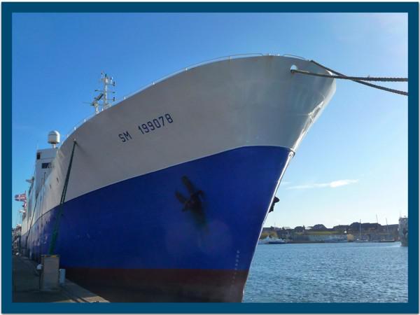 Le gros bateau qui fabrique les petits bâtons