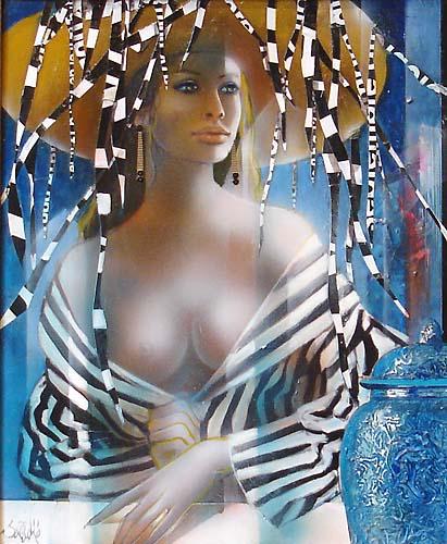 Entre le masque de brume (Rilke)