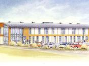 Angleterre building paille plus grand d’Europe