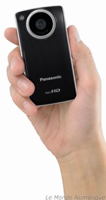 Caméscope de poche Full HD avec fonction Skype Panasonic HM-TA1 enfin disponible
