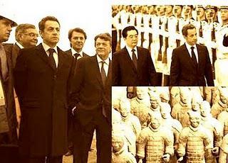 Les courbettes chinoises de Sarkozy