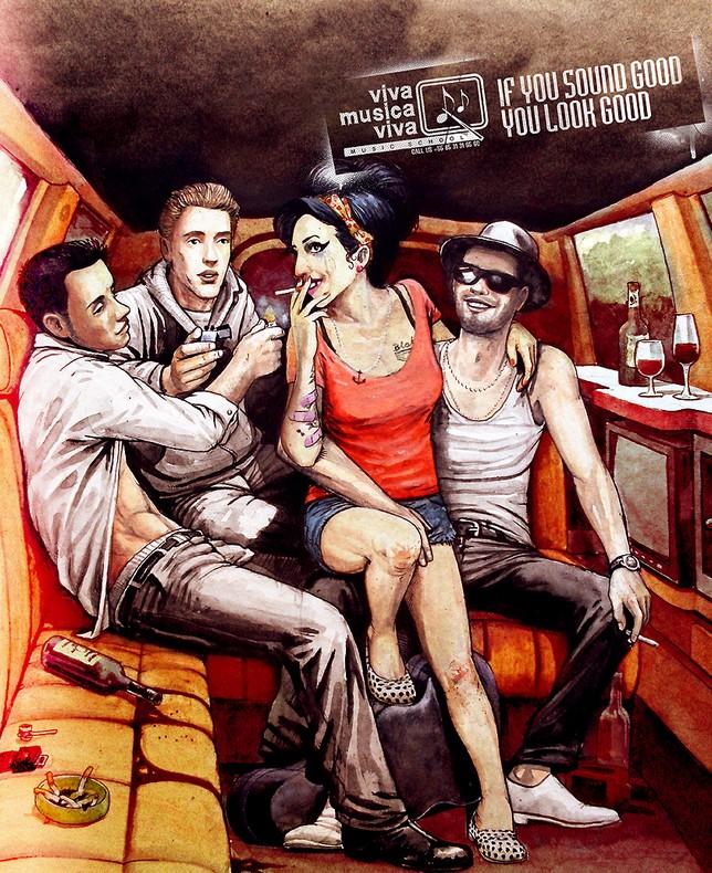 La Pub du jour : Quand la musique est bonne, les filles le sont aussi [Ecole Musique]