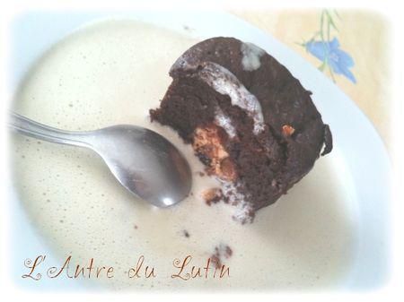 Petits fondants au chocolat et leur crème anglaise Bio à l’Amande, à la Myrtille et à l’Hibiscus Fondant_choco_mini