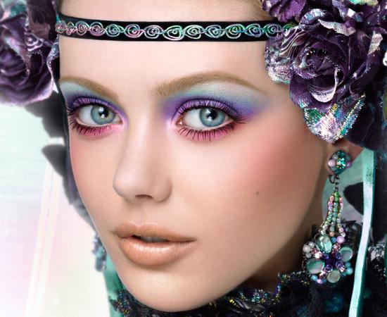 Anna-Sui-Kaleidoscope-of-Color-fall-2010-collection-makeup-