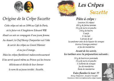 Les fameuses Crêpes Suzette au Café de Paris Monte-Carlo