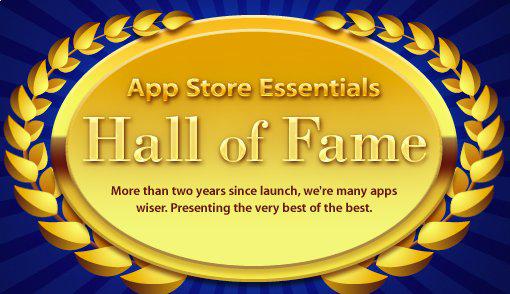 Nouvelle section dans l'App Store: Hall Of Fame...
