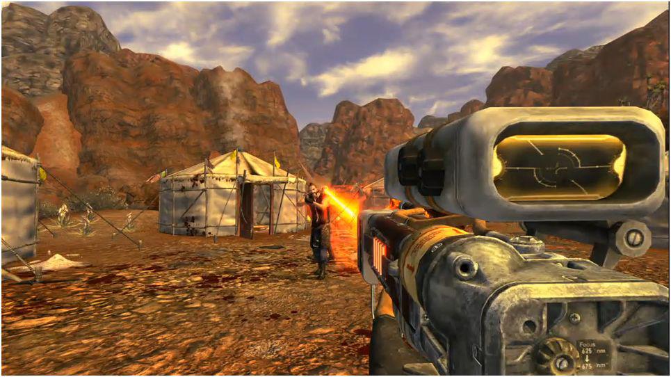 fallout new vegas gameplay oosgame weebeetroc [test] FALLOUT : NEW VEGAS sur PlayStation3