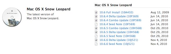 Sortie imminente de Mac OS X 10.6.5 et première build de 10.6.6 déjà disponible aux développeurs !