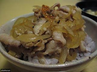 Buta-Don, Bol de Riz au Porc comme chez Yoshinoya