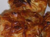 Feuilletés pommes chévre.