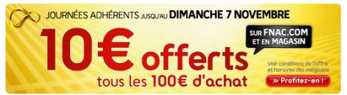 Fnac : 10% de réduction (y compris sur les produits Apple) jusqu’à demain