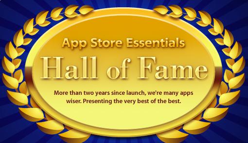 Hall of Fame : Le meilleur de l’App Store par Apple