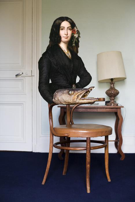 George Sand et le barracuda.
L’artiste Elena Esdin est...